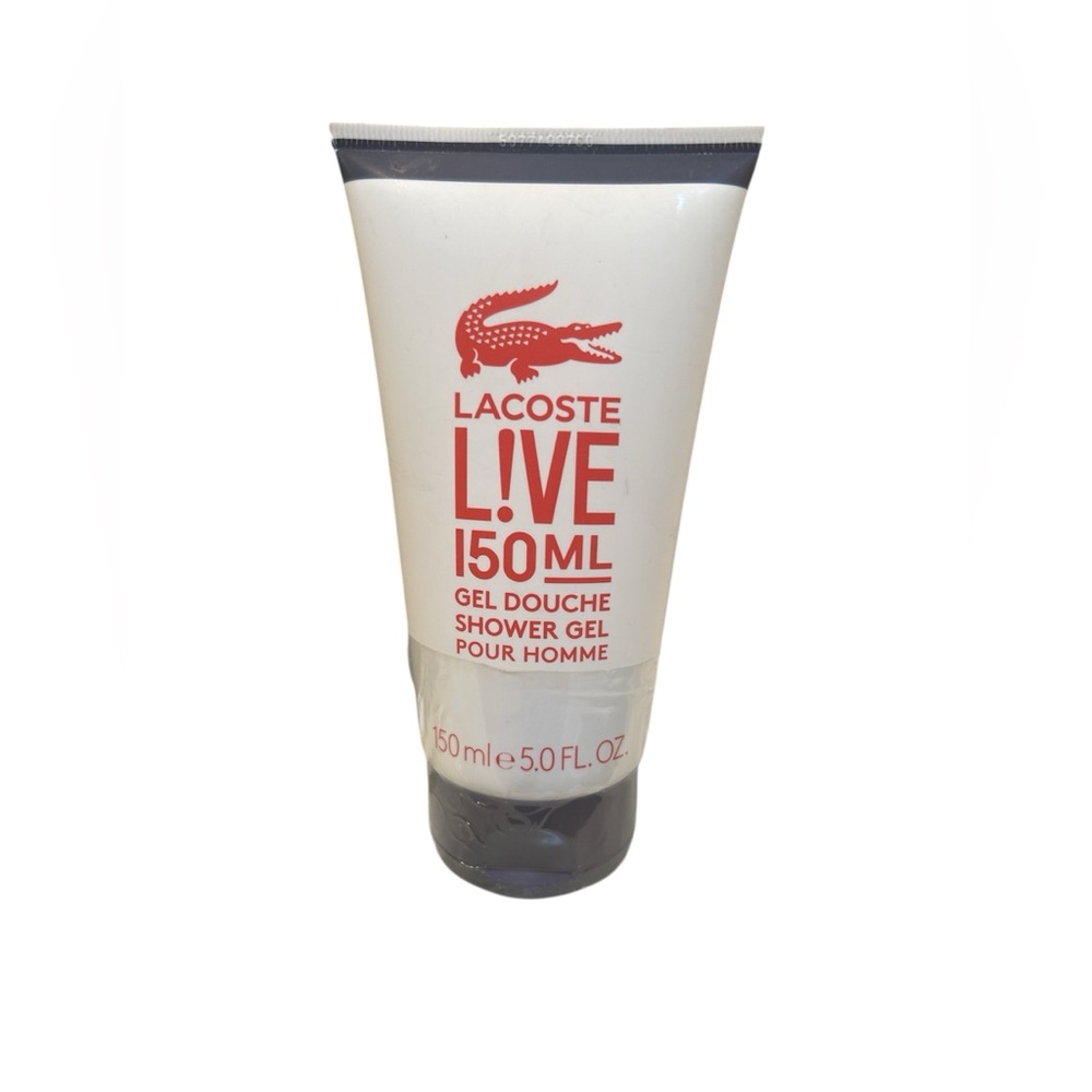 LACOSTE LIVE POUR HOMME SHOWER GEL  150 ml / 5 oz SEALED
